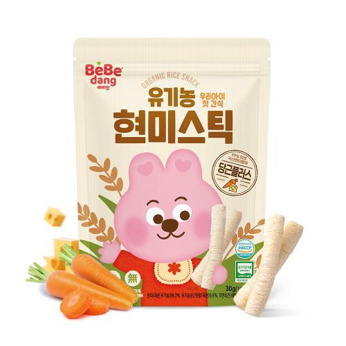 Bánh ăn dặm vị cà rốt Bebedang Hàn Quốc