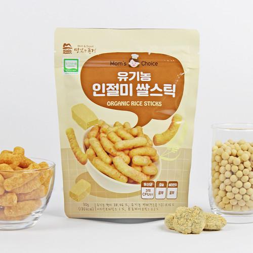 Bánh gạo que vị đậu nành MOMS CHOICE Hàn Quốc