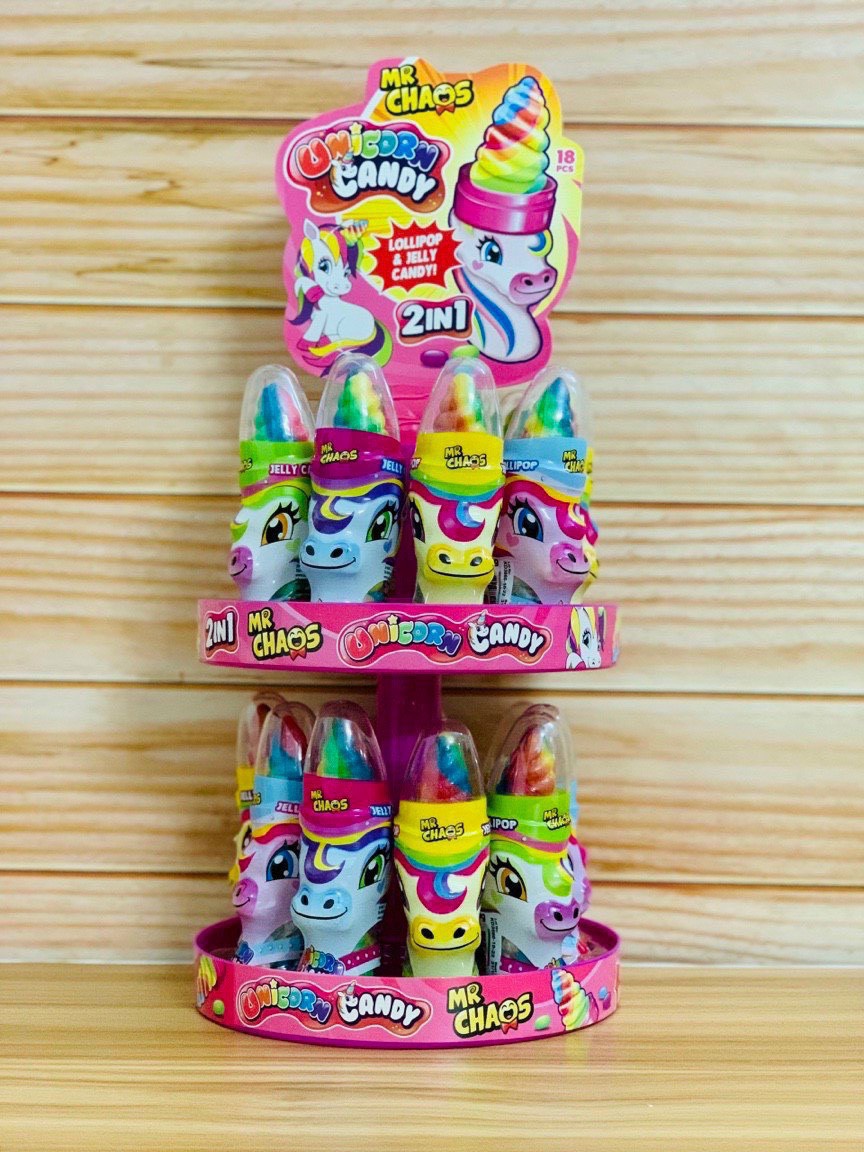 Kẹo đồ chơi Châu Âu unicorn candy