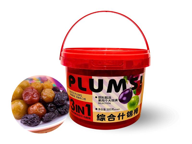 Mận Sấy Mix 3 loại Mận California, Mận Cánh Chỉ Jiayingzi, Mận Chua Đen Plums OKQ