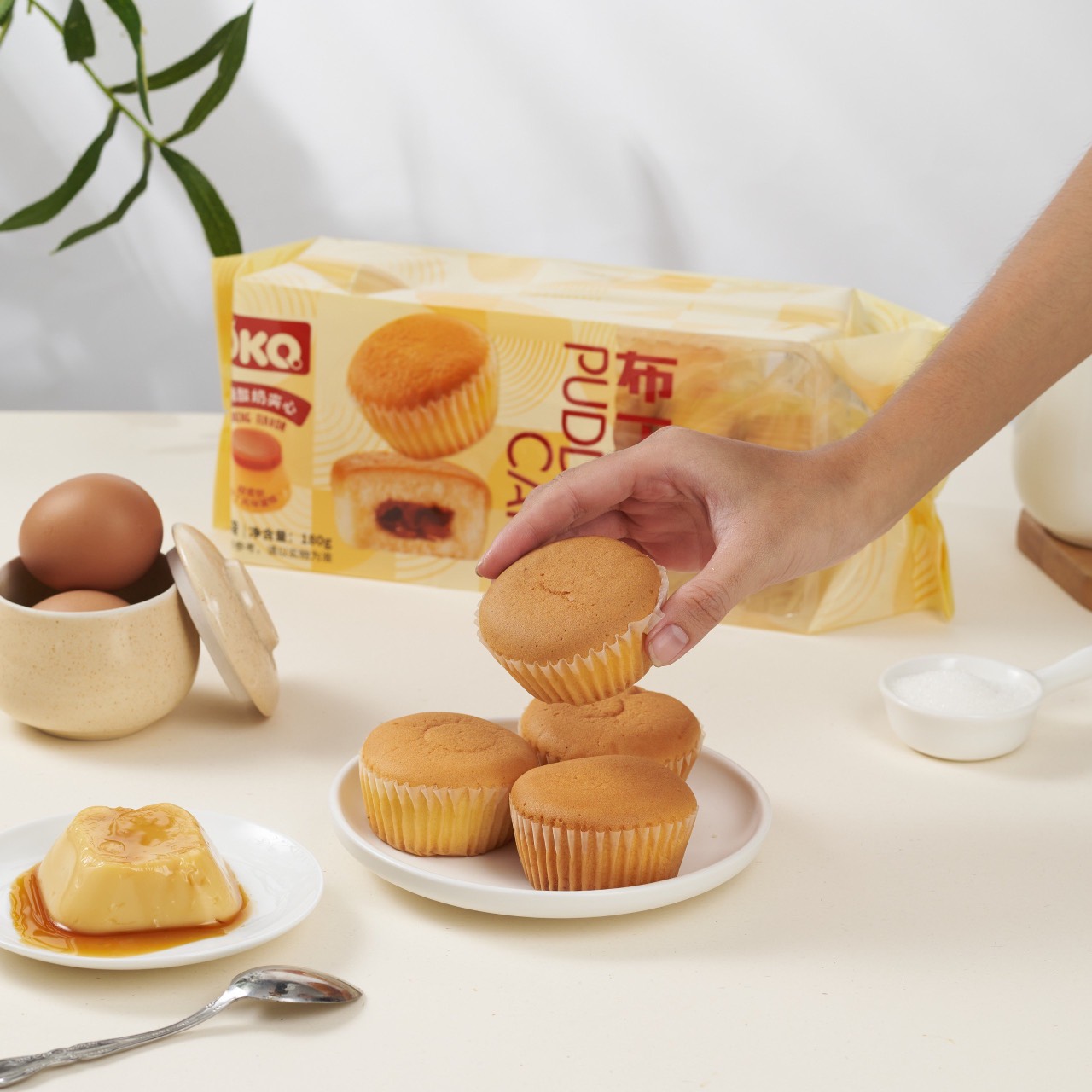 Bánh bông lan pudding