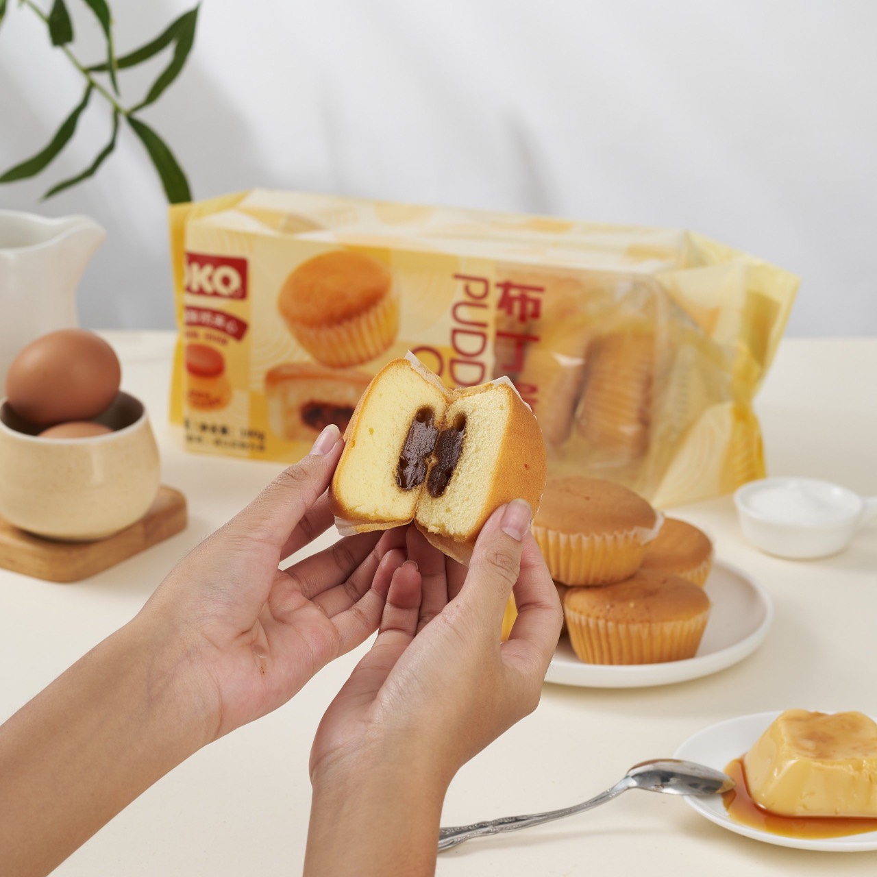 Bánh bông lan pudding