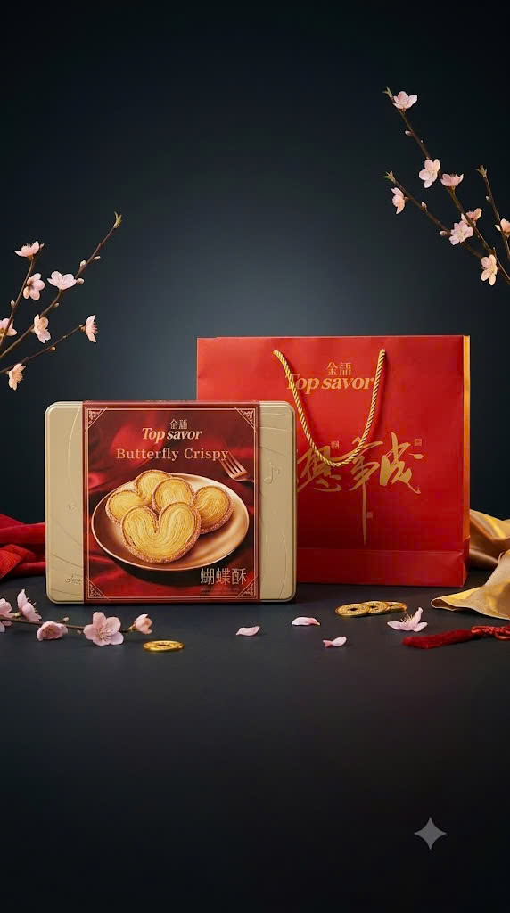 Bánh hộp thiếc bướm