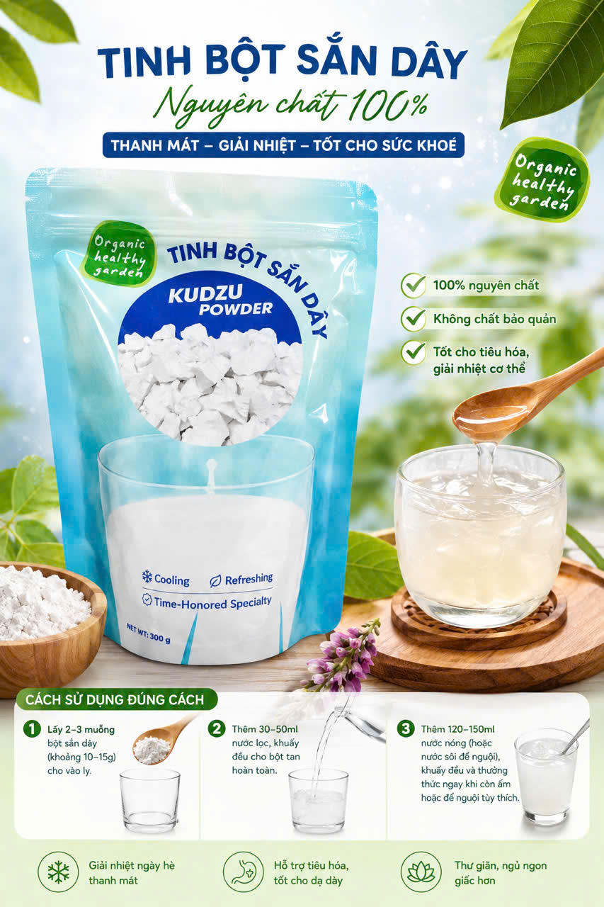 Tinh bột sắn dây KUDZU