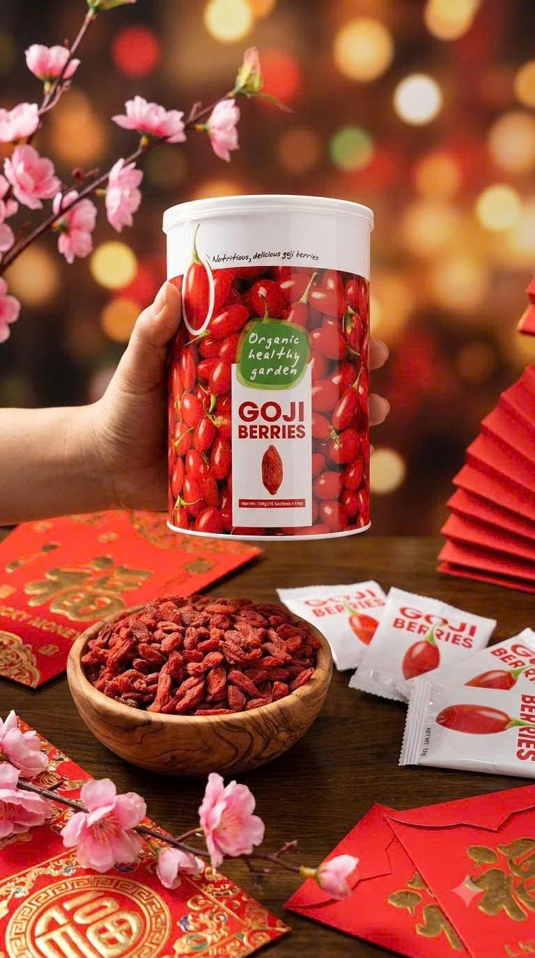 Kỷ tử LONG hộp thiếc 150G