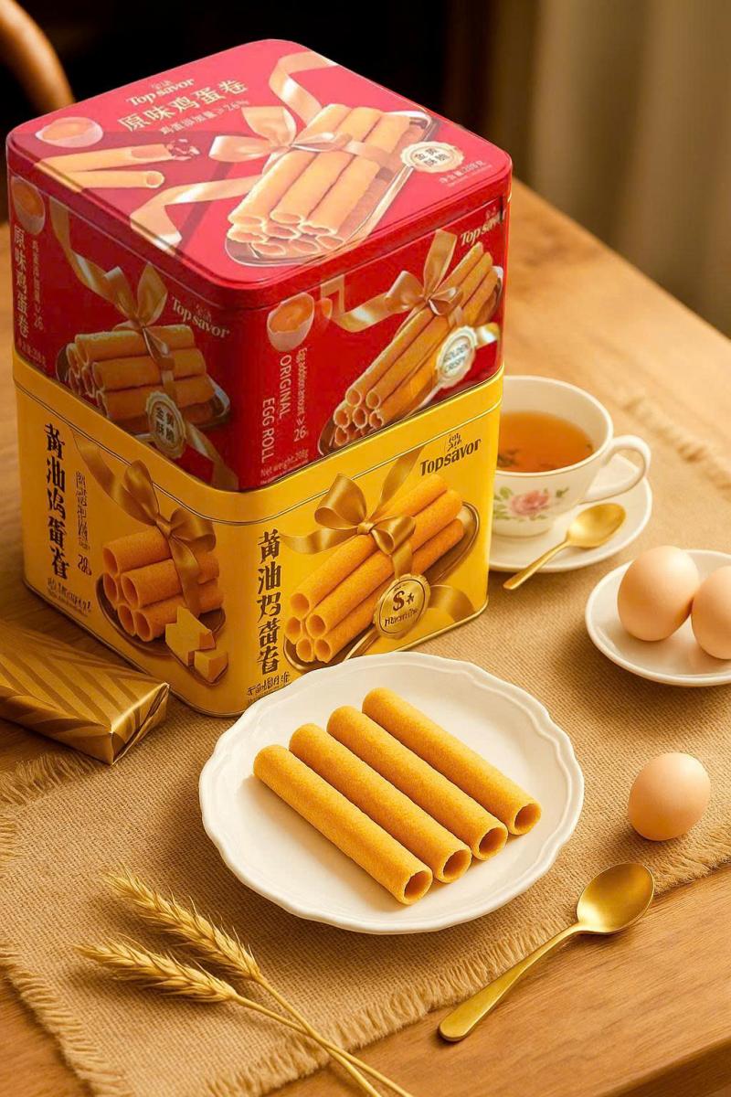 Bánh trứng cuôn Đài Loan