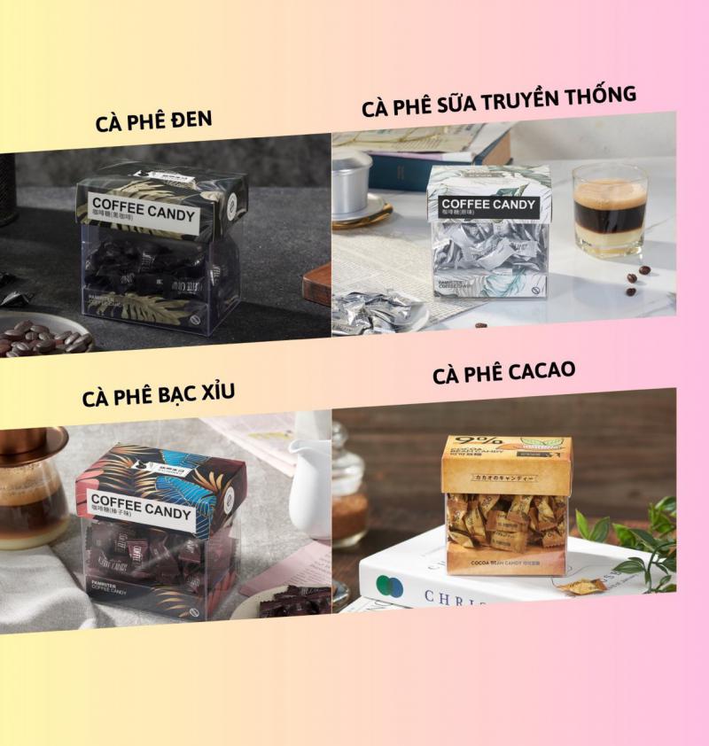 Kẹo cafe chai vị sữa Đài Loan