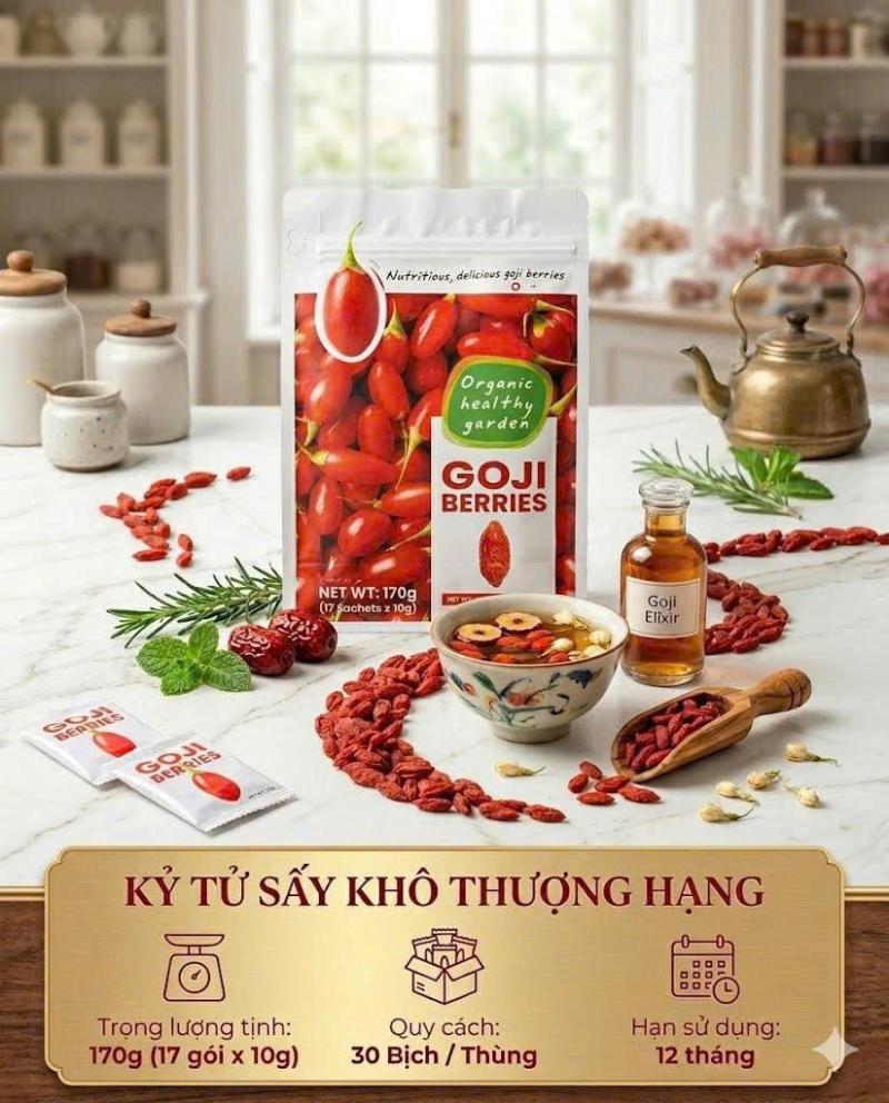 Kỷ tử sấy khô thượng hạng GOJI