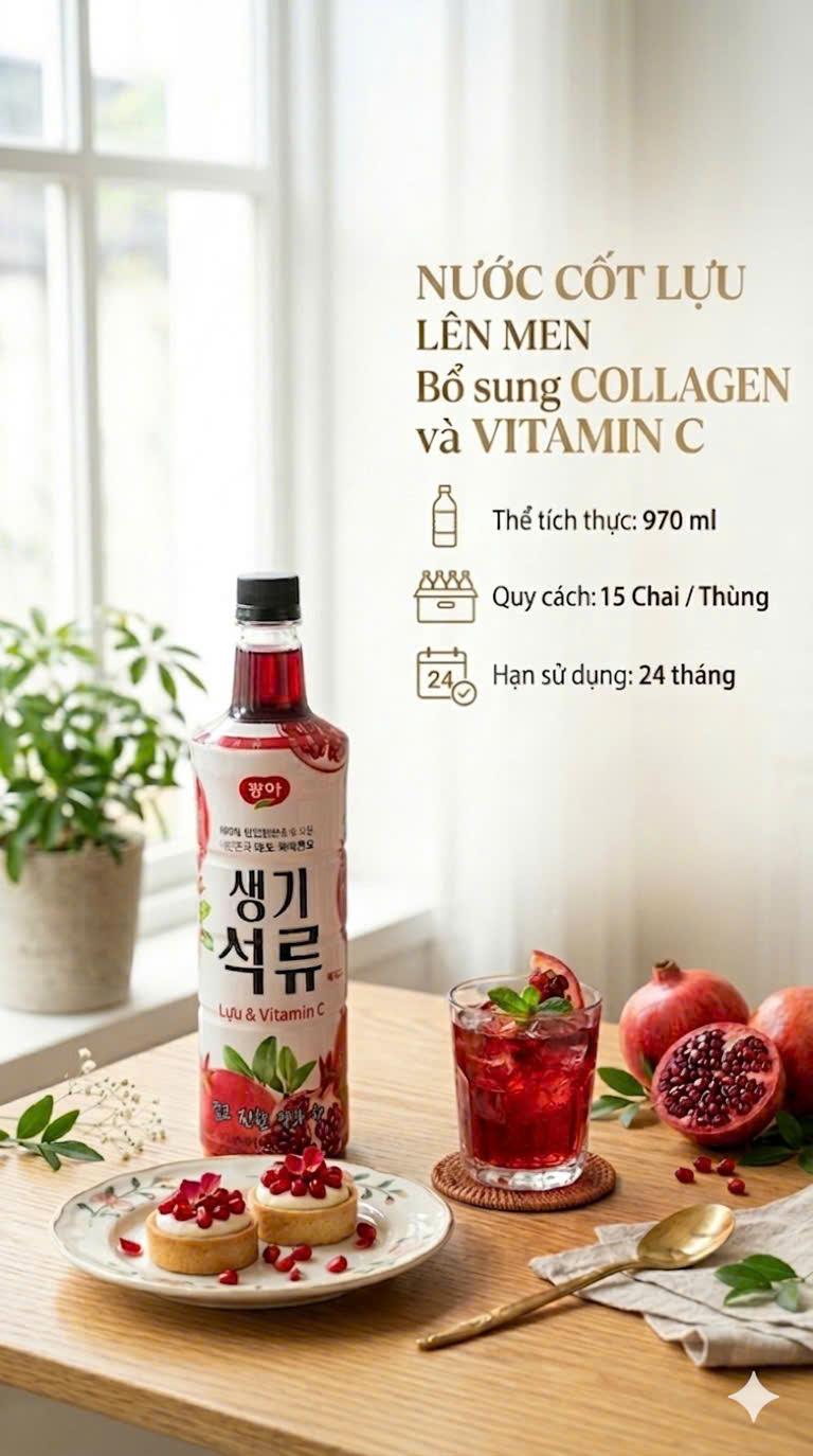 Nước cốt lựu lên men