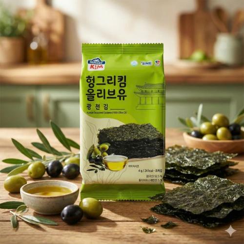 Rong biển tẩm dầu OLIU HÀN QUỐC