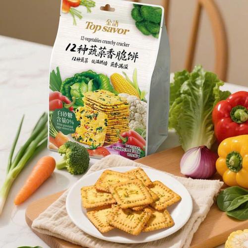 Bánh quy 12 vị rau củ Top Savor