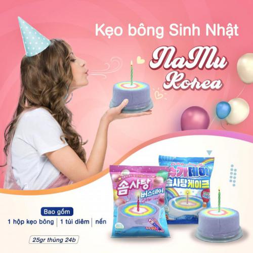 Kẹo bông sinh nhật NAMU Hàn Quốc