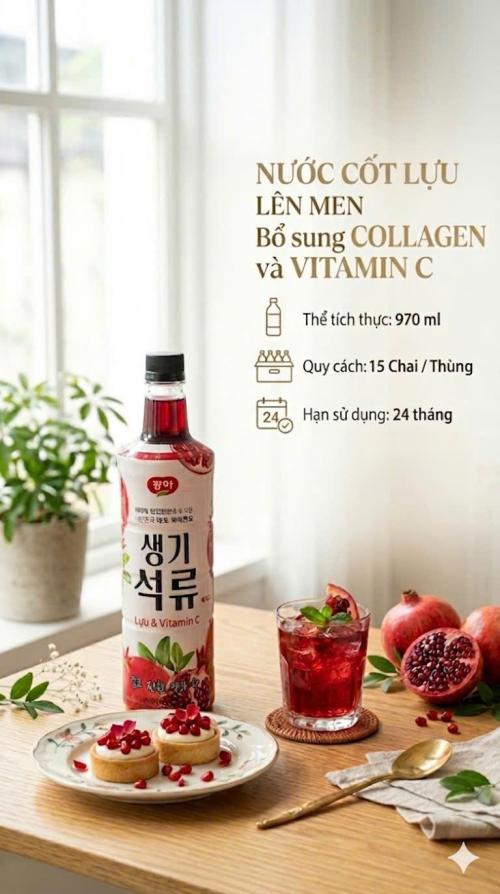 Nước cốt lựu lên men